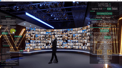 3D Virtual Set 01 - iSet3D - Virtual Set Software