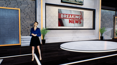 3D Virtual Set 45