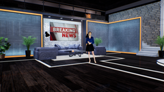 3D Virtual Set 45