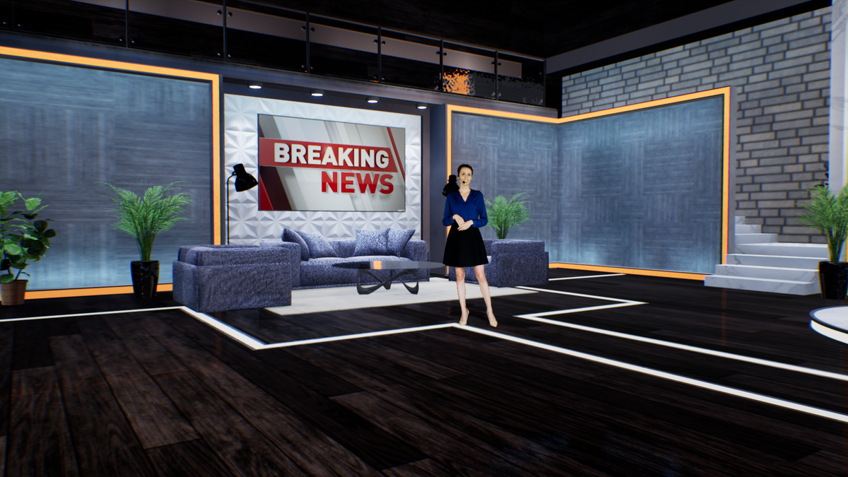 Realtime 3D Virtual Studio Set Software 45 | vMix | OBS | NDI – iSet3D ...